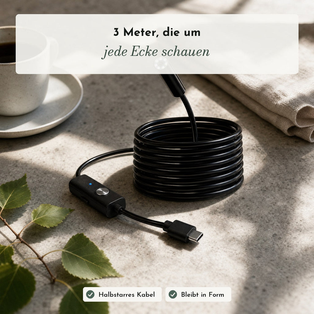 3 Meter flexibles Kabel