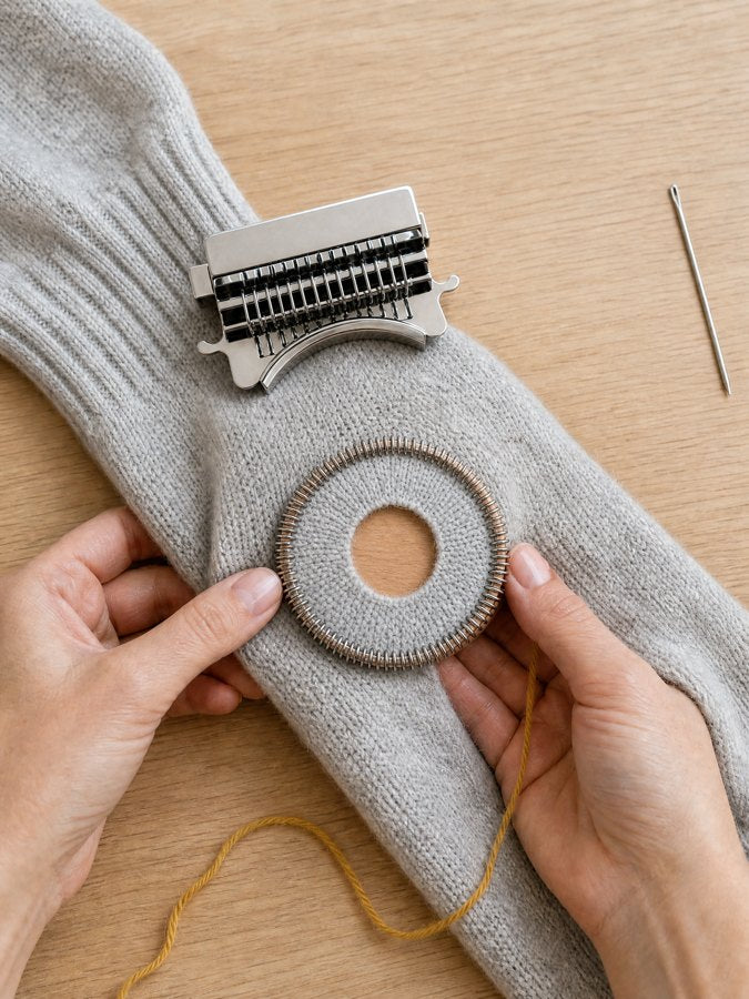 Étape 2 : Fixez avec le ressort